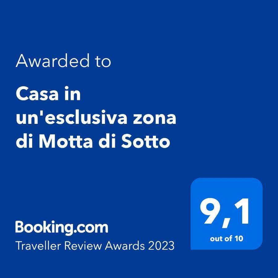 Apartamento Casa In Un'Esclusiva Zona Di Motta Di Sotto Exterior foto